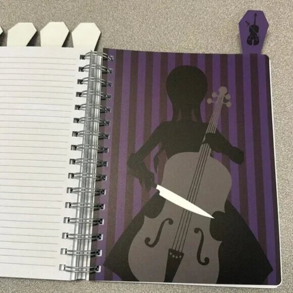 9. Wednesday Spiral Notebook NWT - Picture 6 of 8